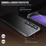 0.38mm Carbon Fiber Pattern Case For Samsung