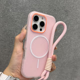 2 in 1 Jelly Magnetic Phone Case For iPhone