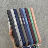 Matte Translucent Magnetic Case For iPhone