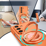 Rotating Bracket Magnetic Phone Case For Samsung Z FOLD
