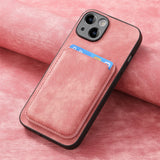 Custodia in pelle solt con carte magnetiche staccabile 2 in 1 per iPhone