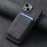Custodia in pelle solt con carte magnetiche staccabile 2 in 1 per iPhone