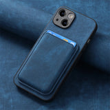 Custodia in pelle solt con carte magnetiche staccabile 2 in 1 per iPhone