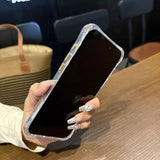 Simple Transparent Magnetic Phone Case For iPhone