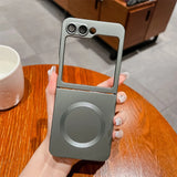 Wireless Charge Matte Case For Samsung Z Flip