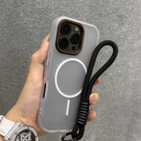 2 in 1 Jelly Magnetic Phone Case For iPhone