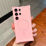 Airbag Magnetic Phone Case For Samsung