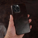 Durable Genuine Leather Case For iPhone