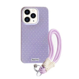 Ultra Slim Dot Small Fresh Mobile Phone Case For iPhone