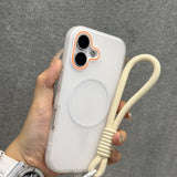 2 in 1 Jelly Magnetic Phone Case For iPhone