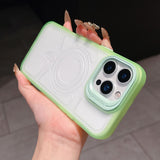 Solid Color Soft Transparent Phone Case For iPhone