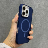 Matte Translucent Magnetic Case For iPhone