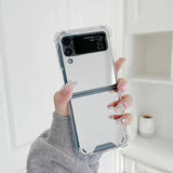 Mirror Shockproof Corner Luxury Case For Samsung
