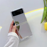 Mirror Shockproof Corner Luxury Case For Samsung