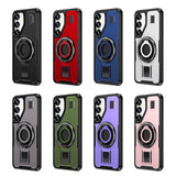 2 in 1 Drop-proof Silicone Ring Holder Phone Case For Samsung