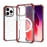 Four-corner Anti-fall Airbag Transparent Mobile Phone Case For iPhone