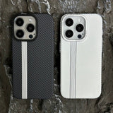 Anti-slip Carbon Fiber Pattern Case For iPhone