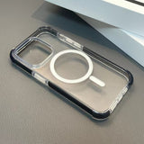 Four-corner Anti-fall Airbag Transparent Mobile Phone Case For iPhone