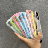 2 in 1 Jelly Magnetic Phone Case For iPhone