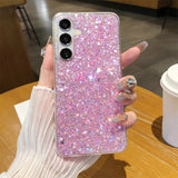 Glitter Epoxy Soft Silicone Case For Samsung