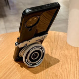 Creative Camera Phone Case For Samsung Z FLIP 7 6 5 4 3