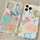 Colorful Clear Phone Case For iPhone