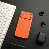 Large Window Magnetic Phone Case For iPhone