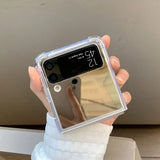 Mirror Shockproof Corner Luxury Case For Samsung