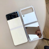 Mirror Shockproof Corner Luxury Case For Samsung