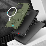Magnetic Anti-fall Mobile Phone Case For Samsung