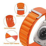 Nylon Band for Apple Watch Band S10-42MM 46mm 49mm 42mm 44mm 45mm 41mm 40mm 38mm