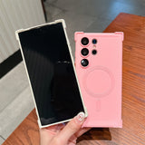 Airbag Magnetic Phone Case For Samsung
