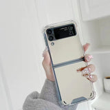 Mirror Shockproof Corner Luxury Case For Samsung