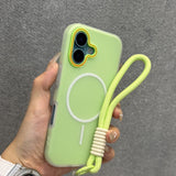 2 in 1 Jelly Magnetic Phone Case For iPhone