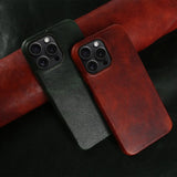 Durable Genuine Leather Case For iPhone