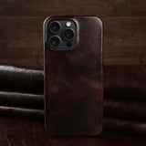 Durable Genuine Leather Case For iPhone