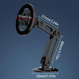 360° Rotating Universal Metal Magnetic Car Phone Holder