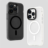 Wireless Charging Matte Magnetic Shockproof Case For iPhone