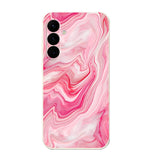 Marble Watercolor Silicone Case For Samsung