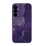 Marble Watercolor Silicone Case For Samsung