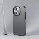 Metal Lens KickStand Holder Magnetic Phone Case For iPhone