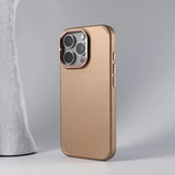 Metal Lens KickStand Holder Magnetic Phone Case For iPhone