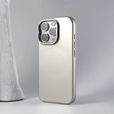 Metal Lens KickStand Holder Magnetic Phone Case For iPhone
