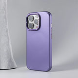 Metal Lens KickStand Holder Magnetic Phone Case For iPhone