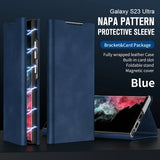 Magnetic Flip Card Bag Leather Case For Samsung