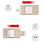 Portable USB Flash Drive for iPhone, iPad & Android