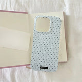 Ultra Slim Dot Small Fresh Mobile Phone Case For iPhone