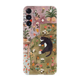 Oil Paint Cat Phone Case For Samsung