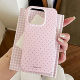Ultra Slim Dot Small Fresh Mobile Phone Case For iPhone