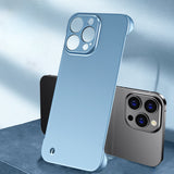 Ultra-thin Borderless Hard Drop-proof Mobile Phone Case For iPhone